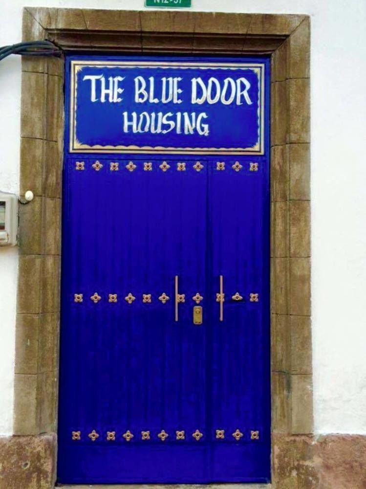 Hotel Blue Door Housing Historic Quito Exterior foto